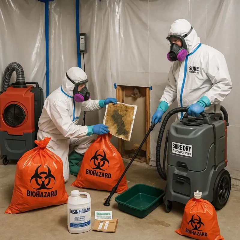 Contaminated Water Handling Protocols process in Volga, SD
